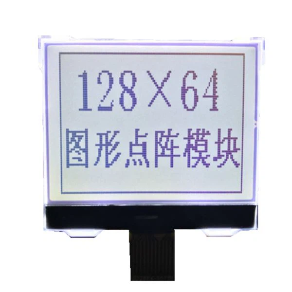 2.1 انچ ٹرانسفیکٹو 128x64 گرافک LCD ڈسپلے